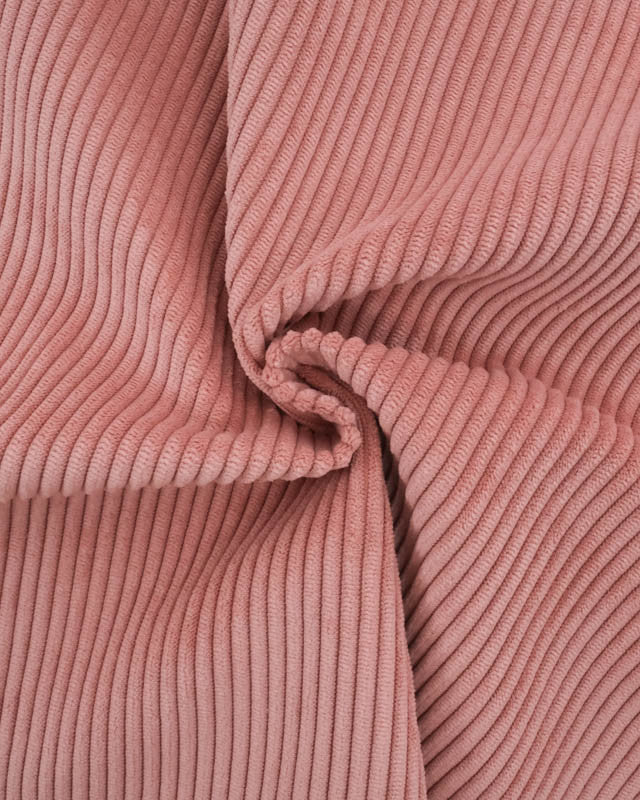 Velours Côtelé Vieux Rose