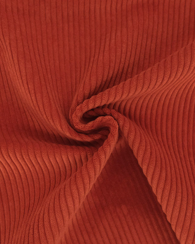 Velours Côtelé Terracotta